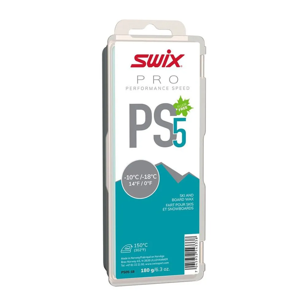 Outlet Swix PS5 Turquoise-10°C/-18°C 180g