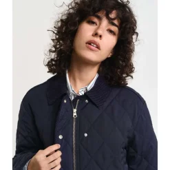 Vårjackor|Allt Under Jackor | GANT Quited Cord Detaied Coat Da