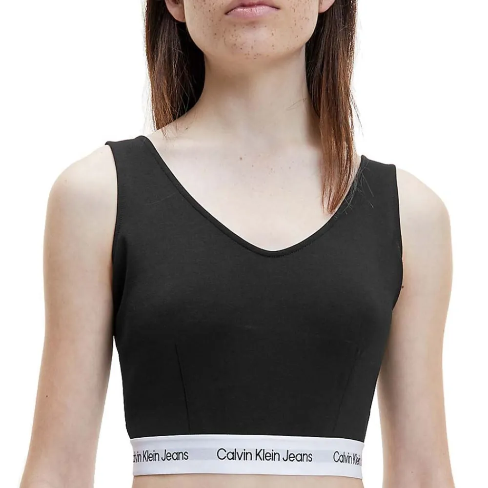 Discount Calvin Klein Recycled Milano Jersey Dam