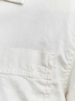 Discount GANT REG COTTON / LINEN OVERSHIRT HERR