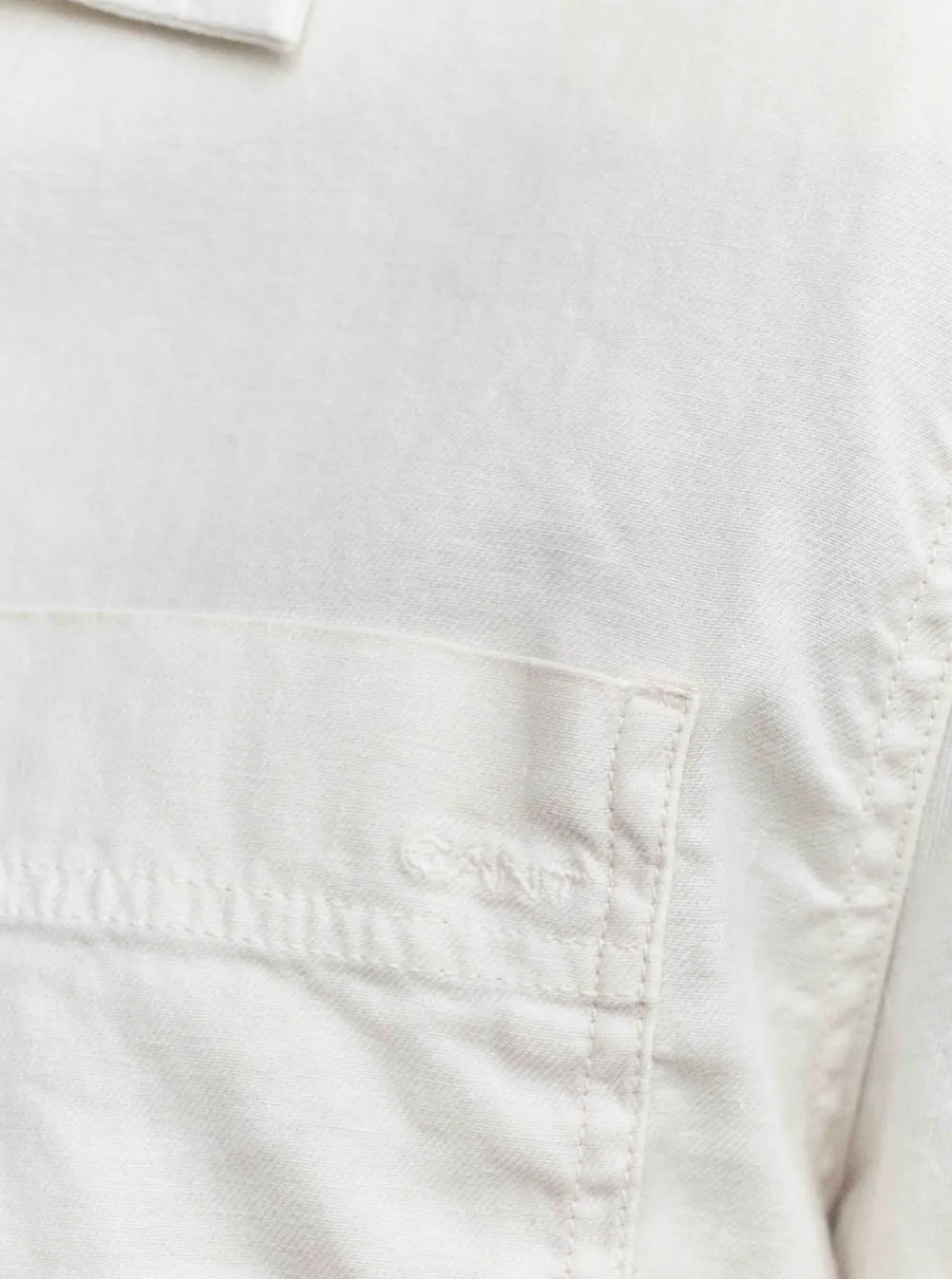 Discount GANT REG COTTON / LINEN OVERSHIRT HERR