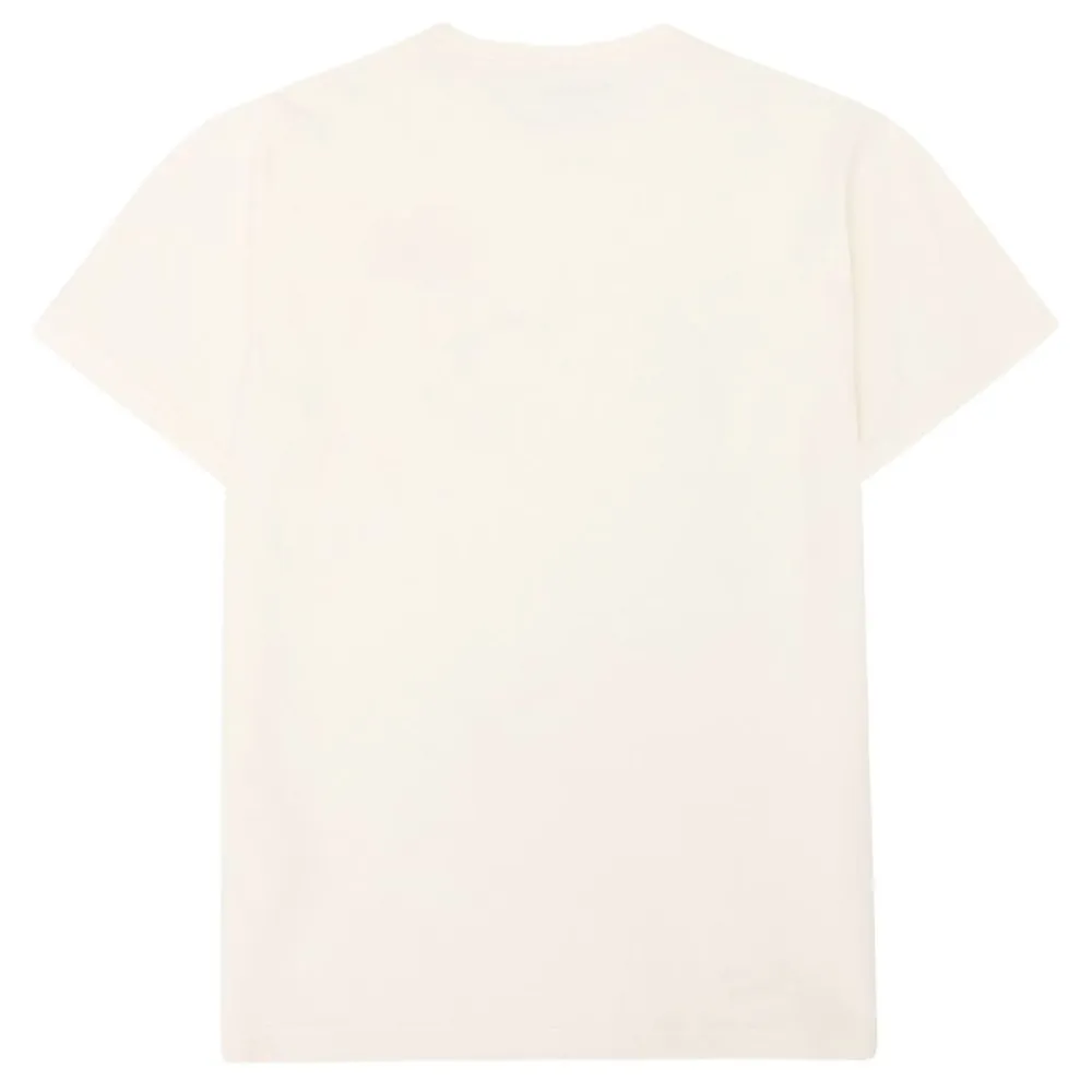Allt Under Överdelar | Knowledge Cotton Regenerative Organic Cotton Chest Embroidery T-Shirt GOTS