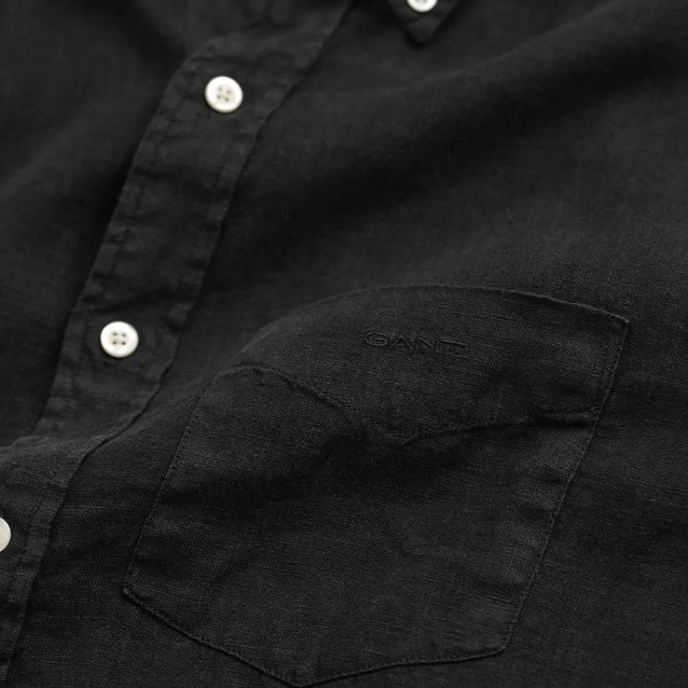 New GANT Reg Garment Dyed Linen Shirt Herr
