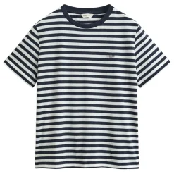 Allt Under Överdelar|T-Shirts & Linnen | GANT REG TRIPED HIELD T-HIRT DA