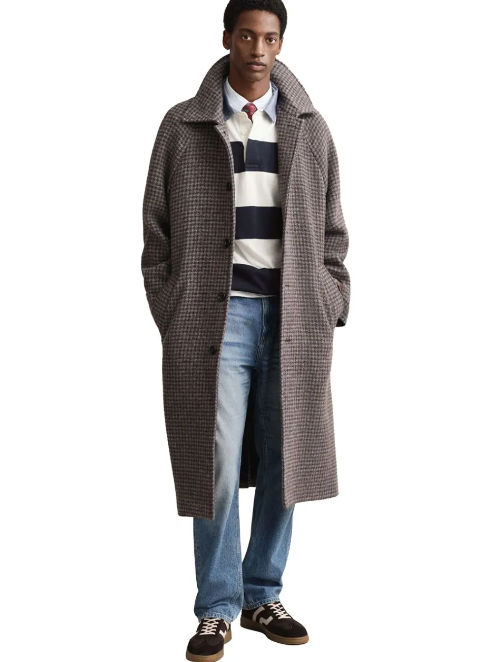 Clearance GANT REGULAR CHAMBRAY STRIPE HEAVY RUGGER HERR