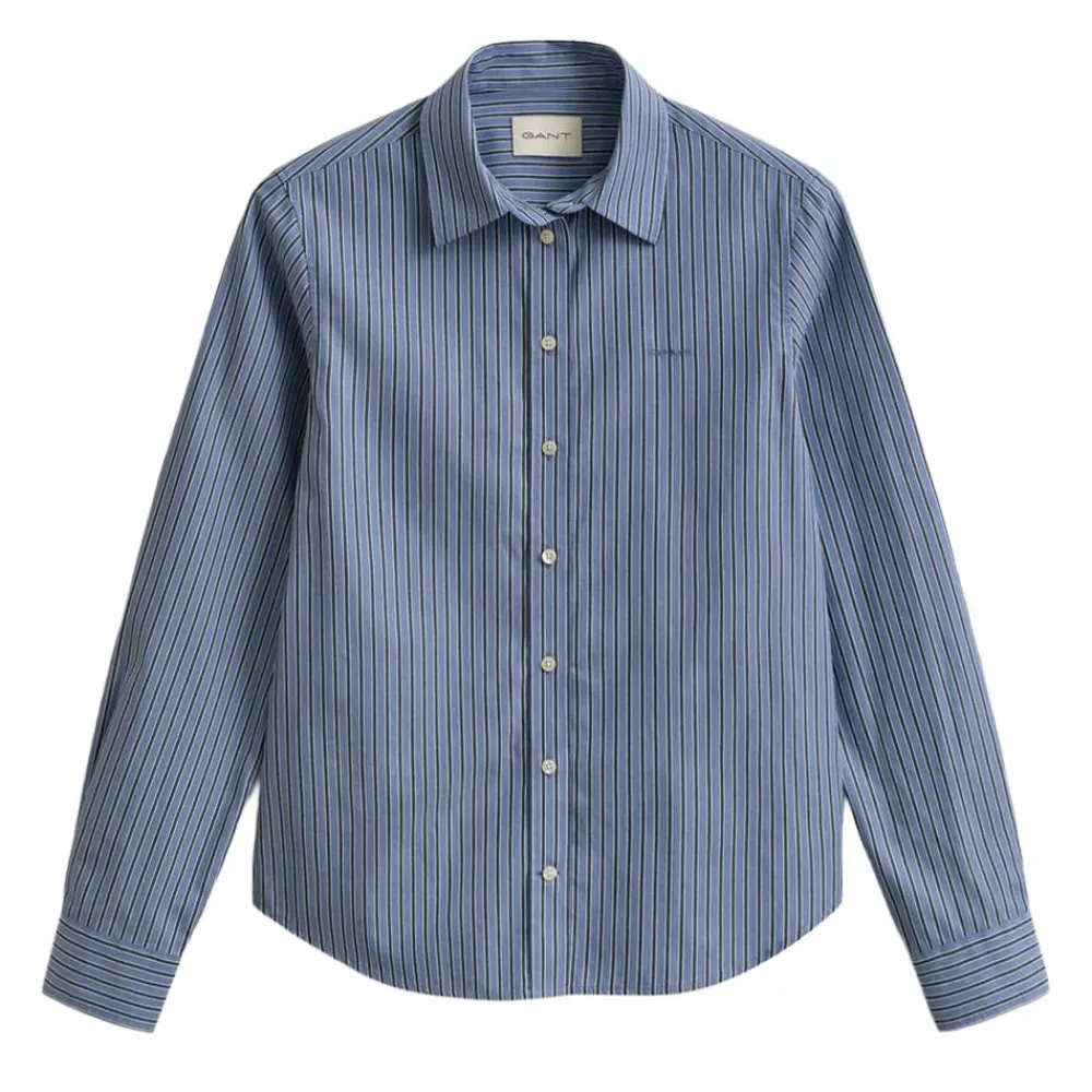 Allt Under Överdelar|Skjortor & Blusar | GANT REGular CLASSIC POPLIN STRIPED SHIRT dam
