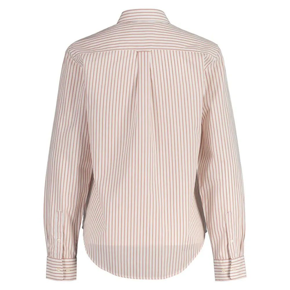 Allt Under Överdelar|Skjortor & Blusar | GANT Regular Classic Poplin Striped Shirt Dam