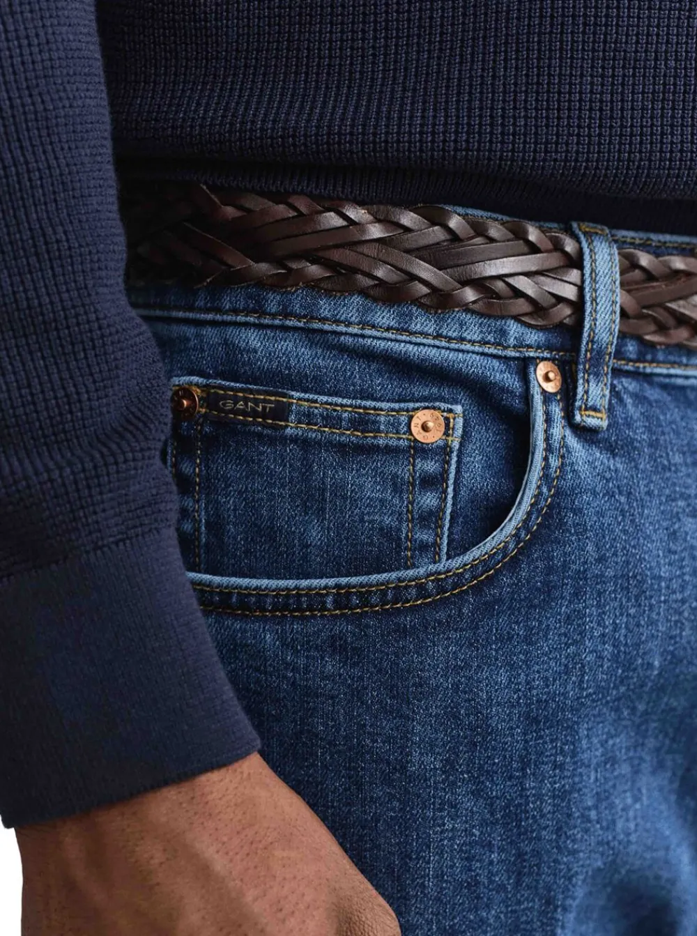 GANT REGULAR CLEAN WASH JEANS HERR