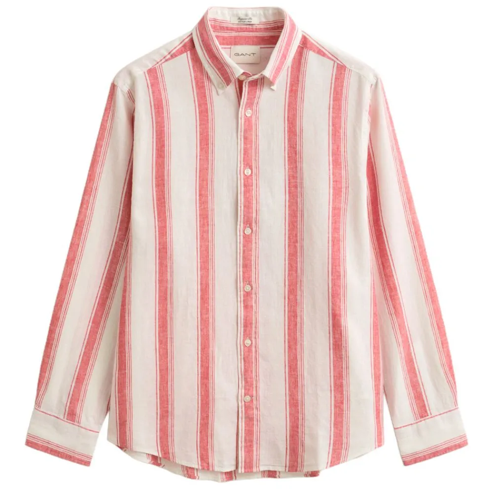 Allt Under Linnekläder|Linneskjortor | GANT REGUAR COTTON INEN TRIPE HIRT HERR