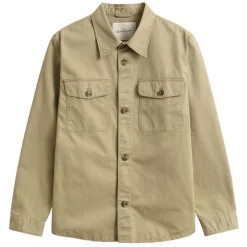 Clearance GANT REGULAR COTTON TWILL OVERSHIRT HERR