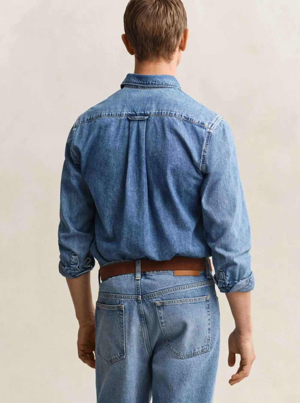 Skjortor|Allt Under Överdelar | GANT REGUAR DENI SHIRT HERR