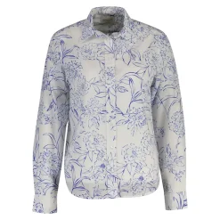 New GANT REGULAR FLORAL PRINT CTN VOILE SHIRT DAM