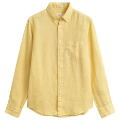 Skjortor|Allt Under Överdelar | GANT REGUAR GAENT DYED INEN HIRT HERR