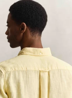 Skjortor|Allt Under Överdelar | GANT REGUAR GAENT DYED INEN HIRT HERR