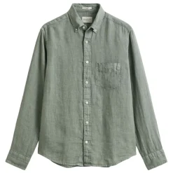 Skjortor|Allt Under Överdelar | GANT REGULAR GARENT DYED LINEN HIRT HERR