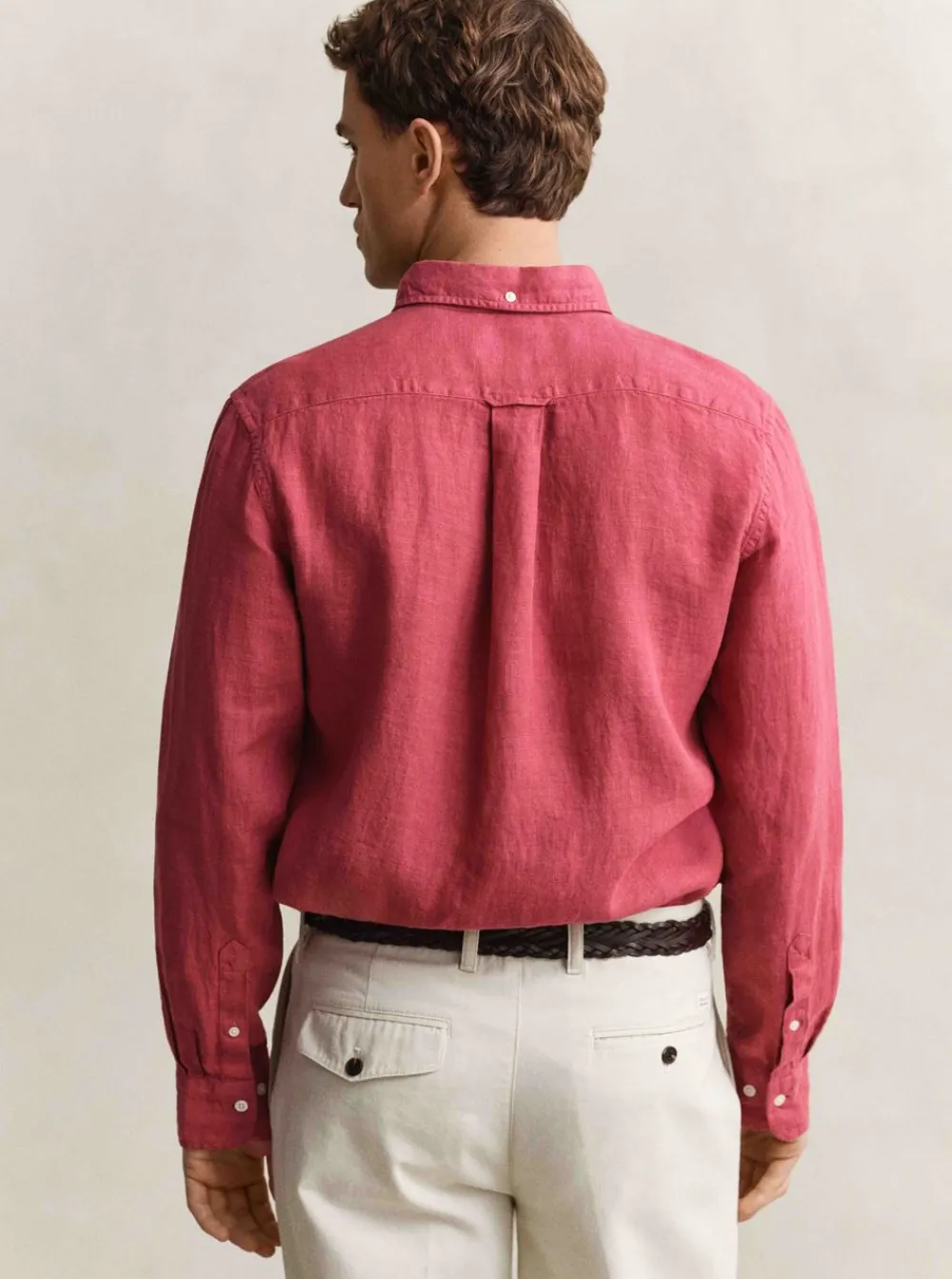 Online GANT REGULAR GARMENT DYED LINEN SHIRT HERR