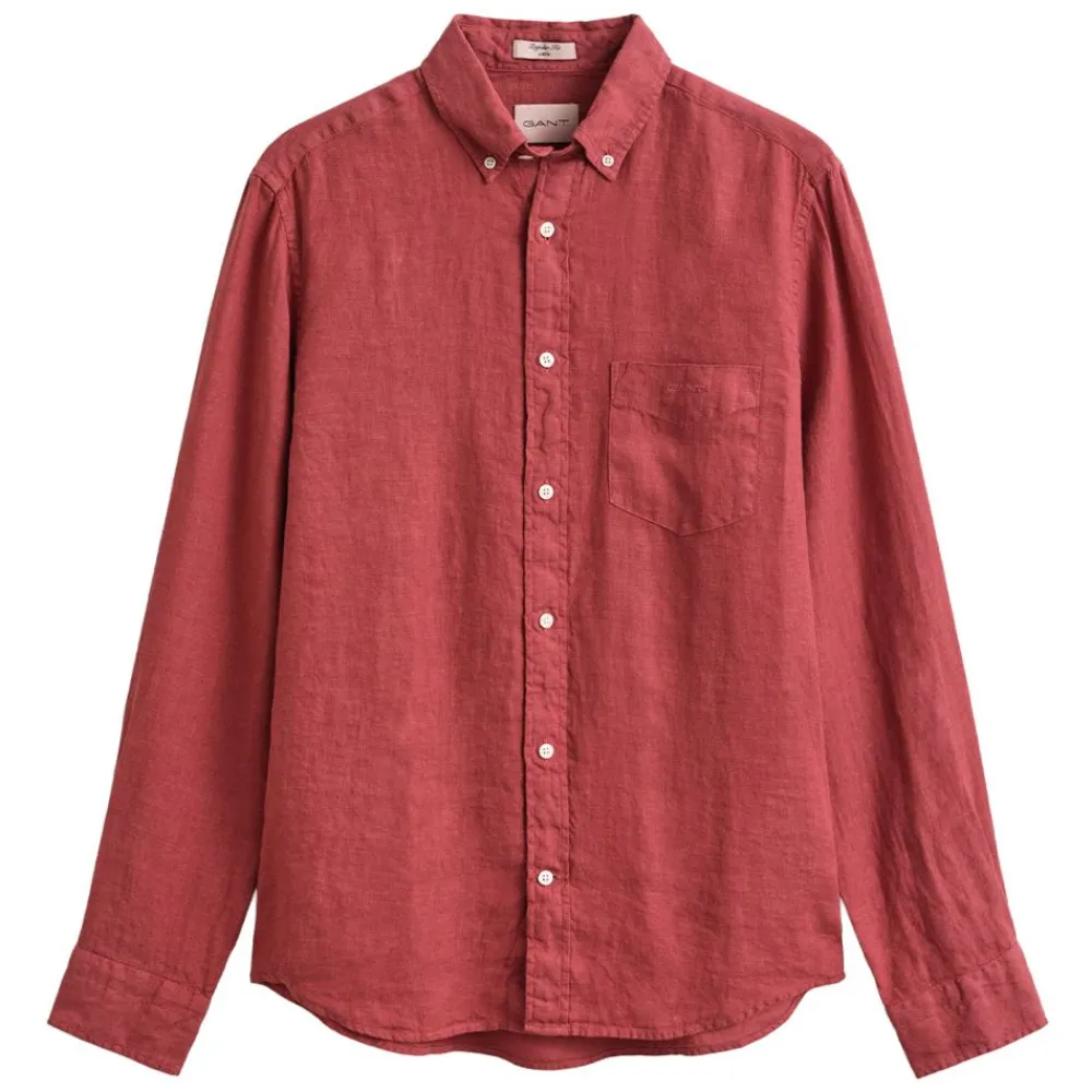 Online GANT REGULAR GARMENT DYED LINEN SHIRT HERR
