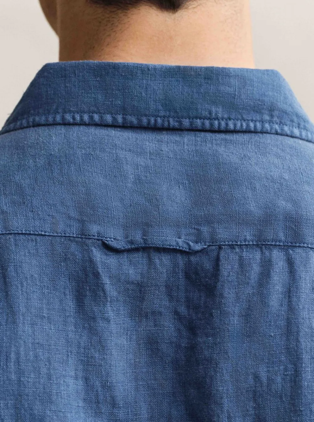 Discount GANT REGULAR GARMENT DYED LINEN SS CAMP SHIRT HERR