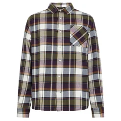 Skjortor|Allt Under Överdelar | Knowledge Cotton Reguar ight fanne checkered hirt - GOT/Vegan