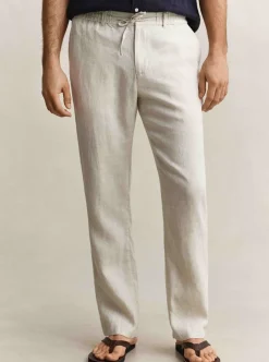 Chinos|Allt Under Nederdelar | GANT REGUAR INEN D PANT HERR
