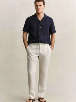 Chinos|Allt Under Nederdelar | GANT REGUAR INEN D PANT HERR