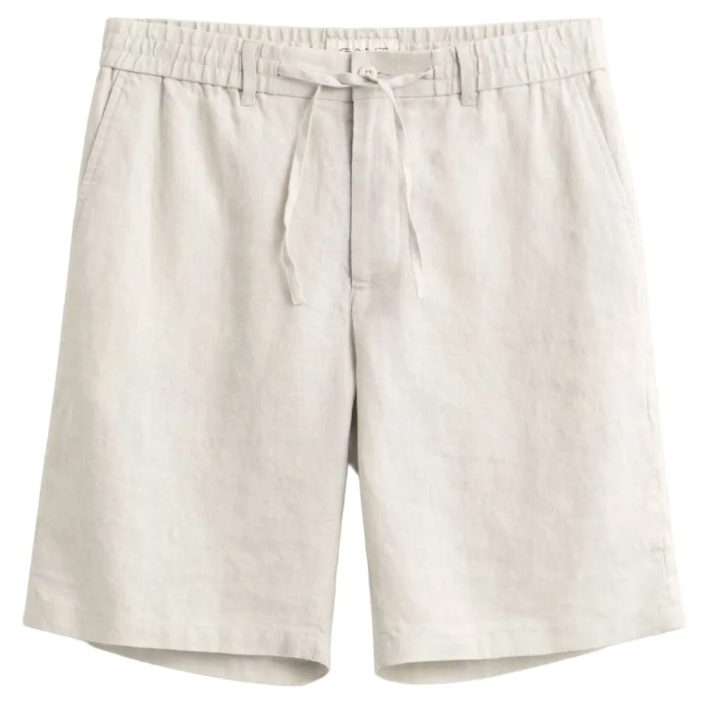 Clearance GANT REGULAR LINEN DS SHORTS HERR