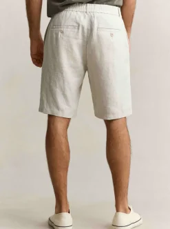 Clearance GANT REGULAR LINEN DS SHORTS HERR