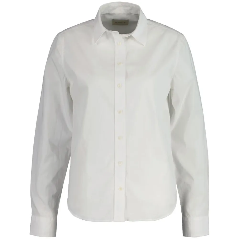 Allt Under Överdelar|Skjortor & Blusar | GANT Regular Poplin Shirt Dam