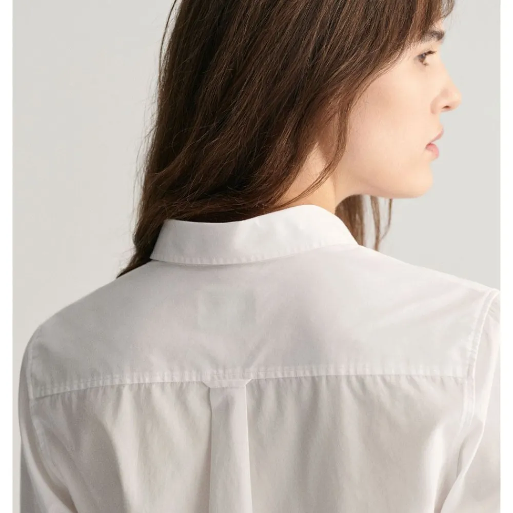 Allt Under Överdelar|Skjortor & Blusar | GANT Regular Poplin Shirt Dam