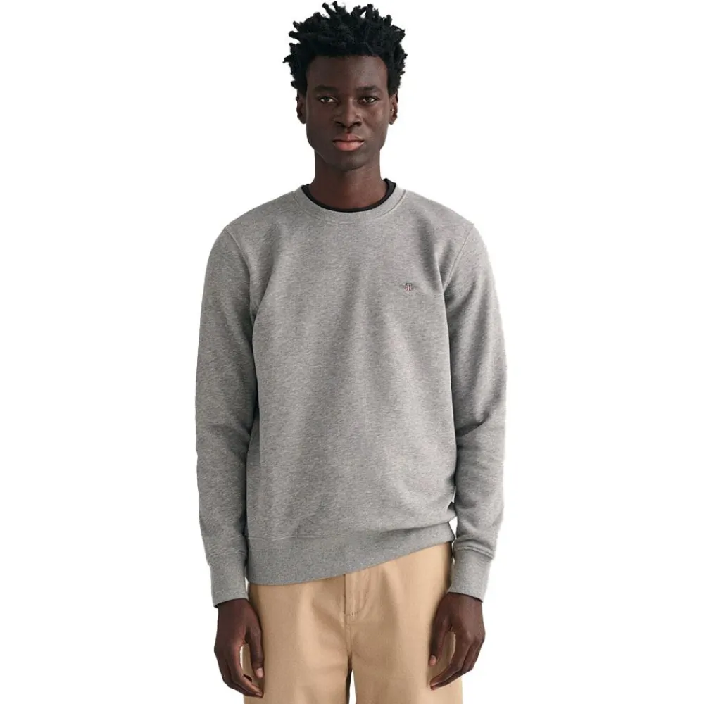 Clearance GANT Regular Shield Crew Neck Sweatshirt Herr