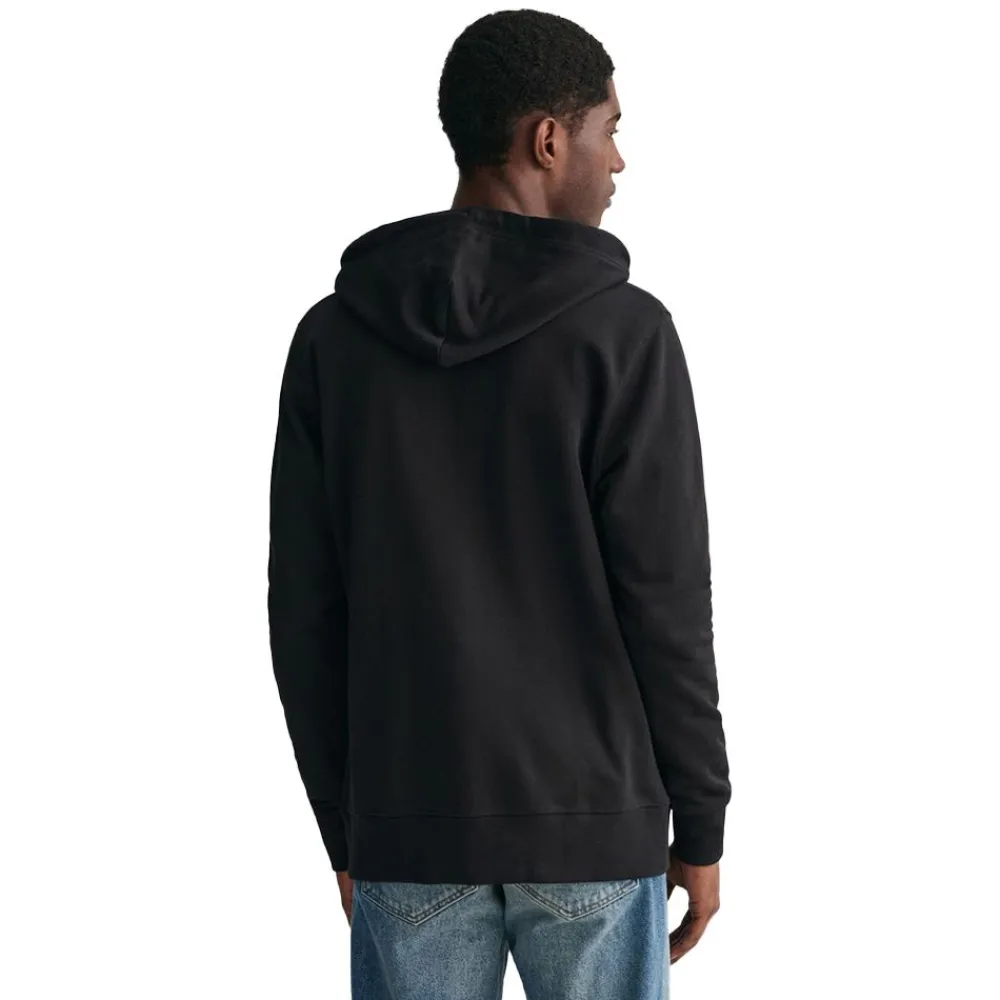 Hoodies|Allt Under Överdelar | GANT Reguar hied Zip Hoodie Herr
