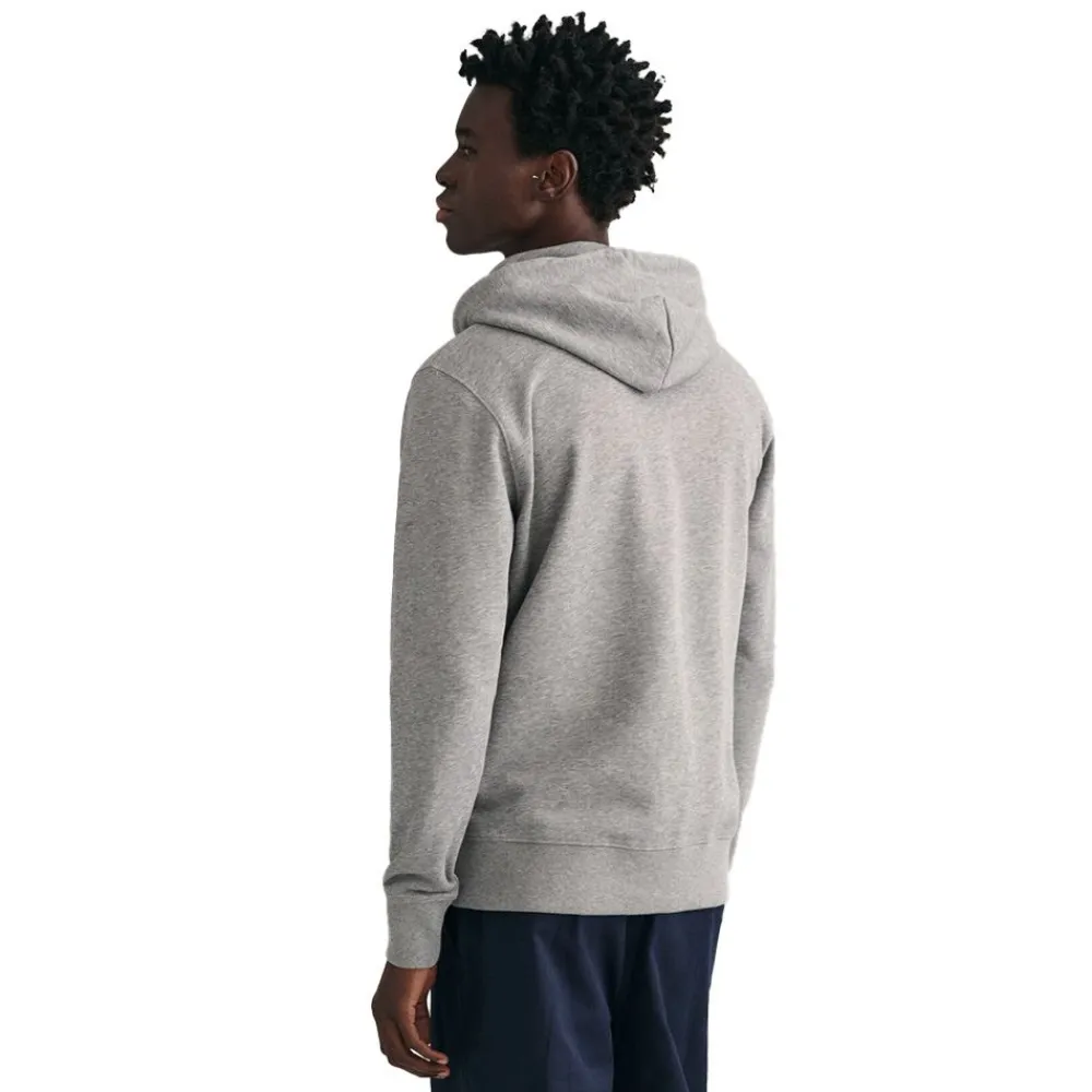 Best GANT Regular Shield Zip Hoodie Herr