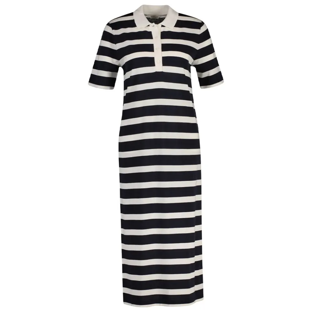 Hot GANT REGULAR STRIPED SS POLO DRESS DAM