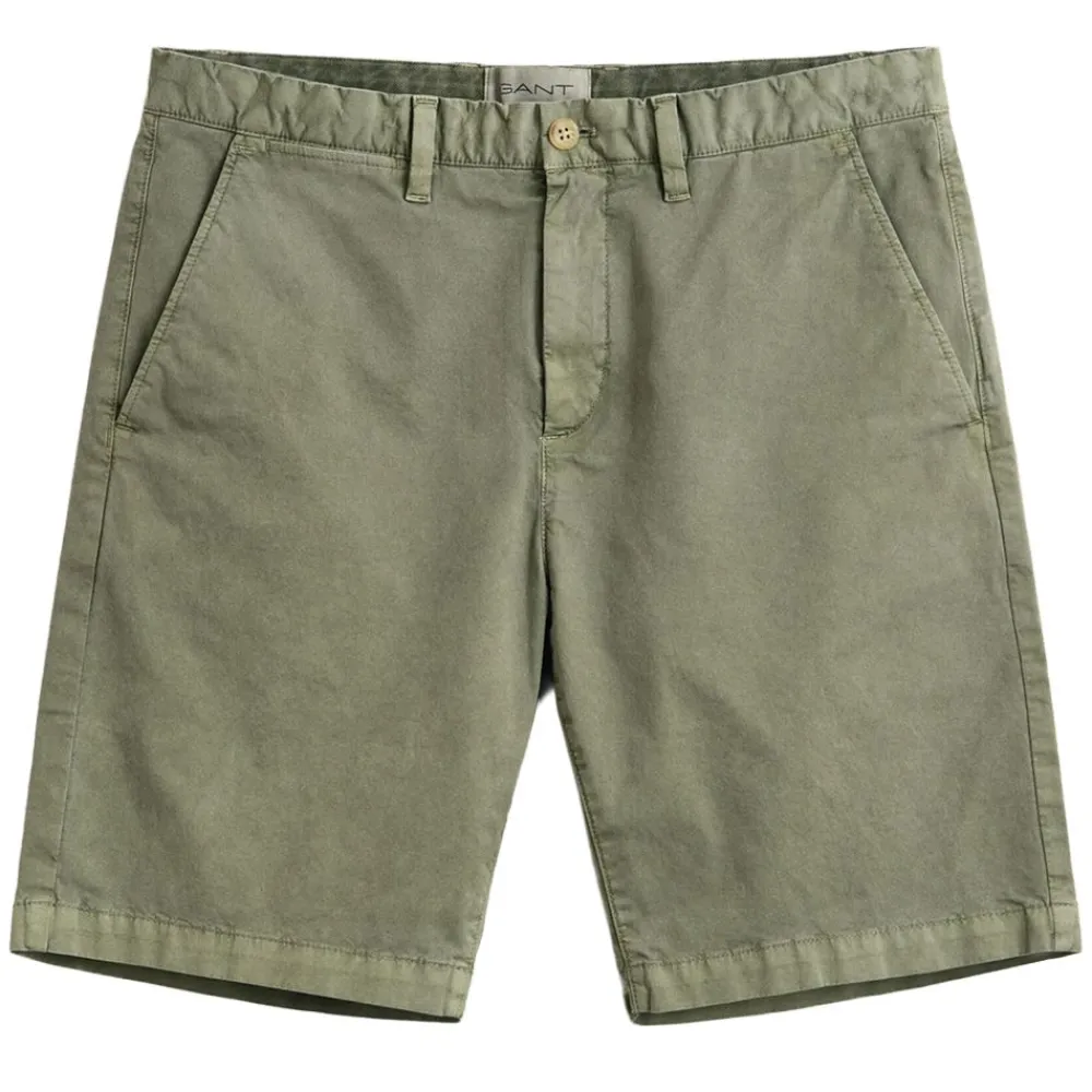 Allt Under Linnekläder|Linneshorts | GANT REGULAR SUNFADED CHINO SHORTS HERR