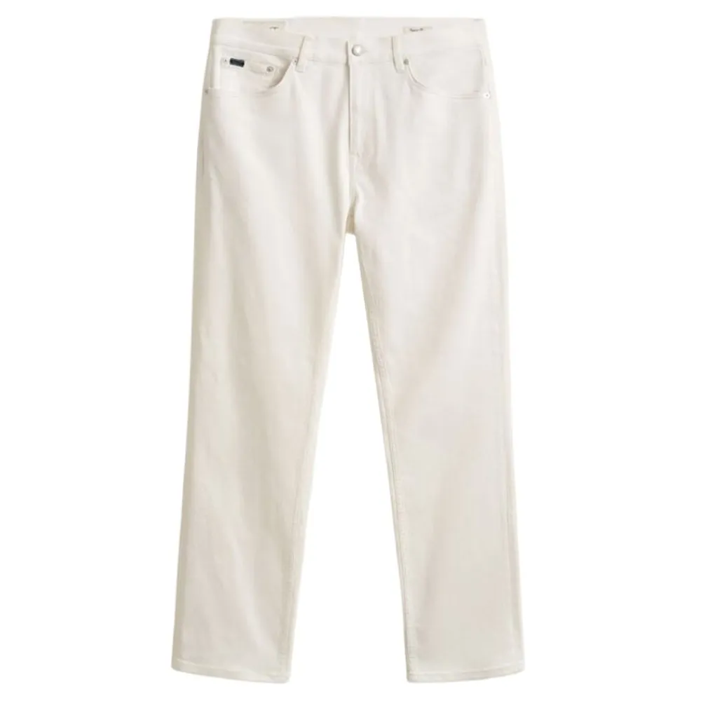 New GANT REGULAR WHITE JEANS HERR