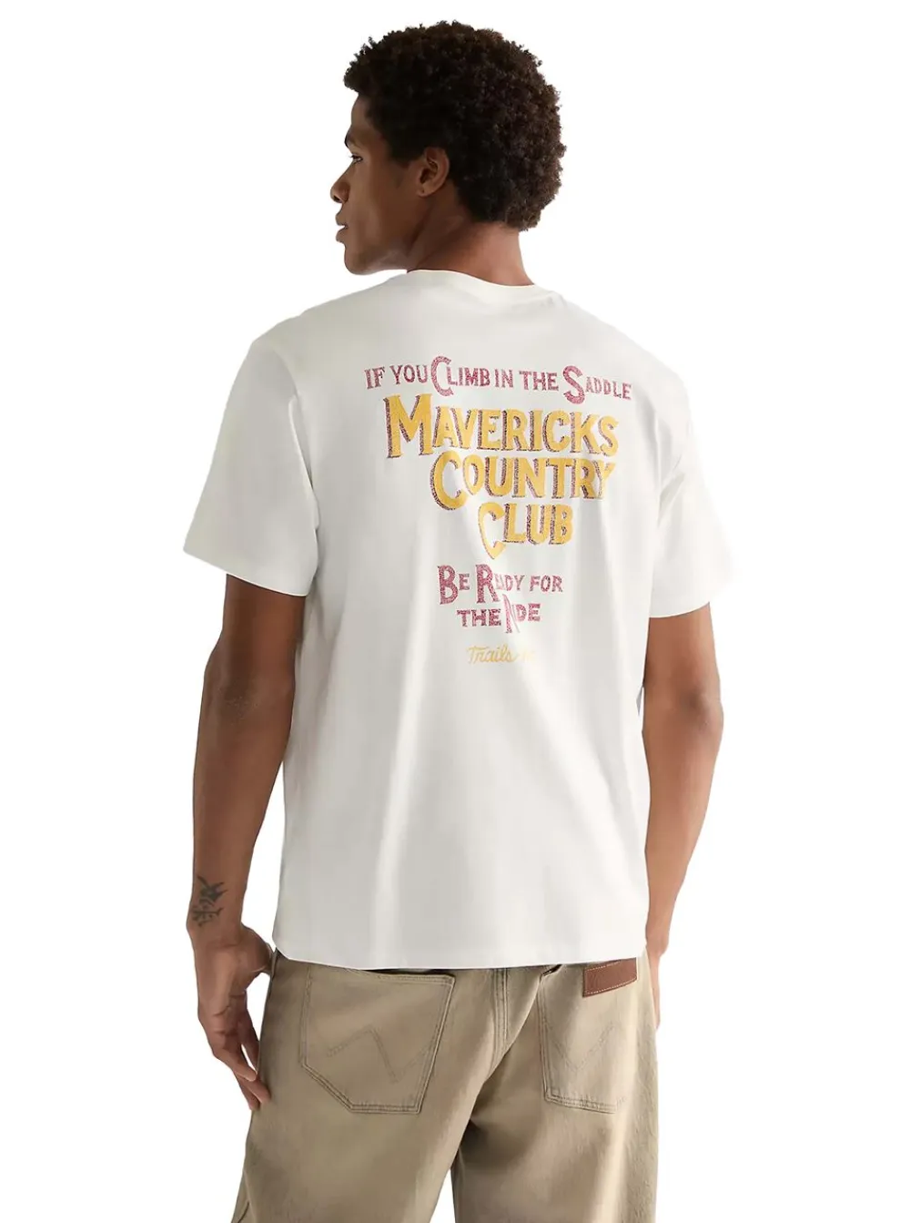 Best Wrangler RELAXED GRAPHIC TEE HERR