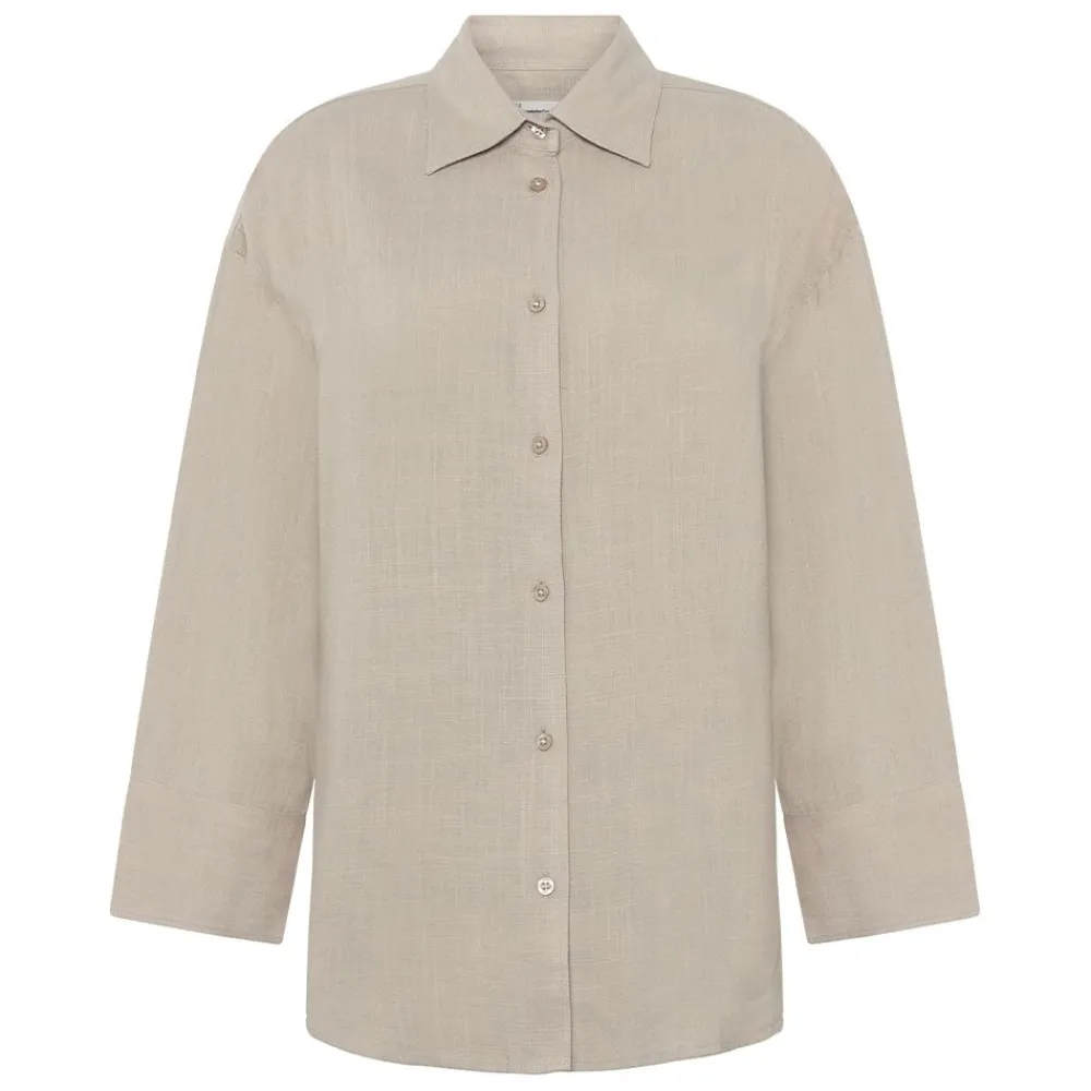 Allt Under Överdelar|Skjortor & Blusar | Knowledge Cotton Reaxed inen-ix hirt da
