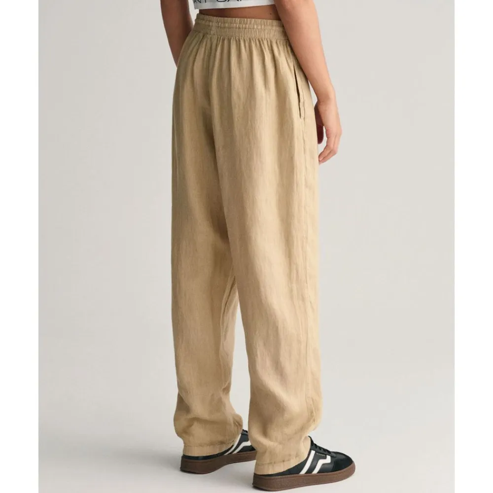 Allt Under Nederdelar|Byxor | GANT Relaxed Linen Pants Junior