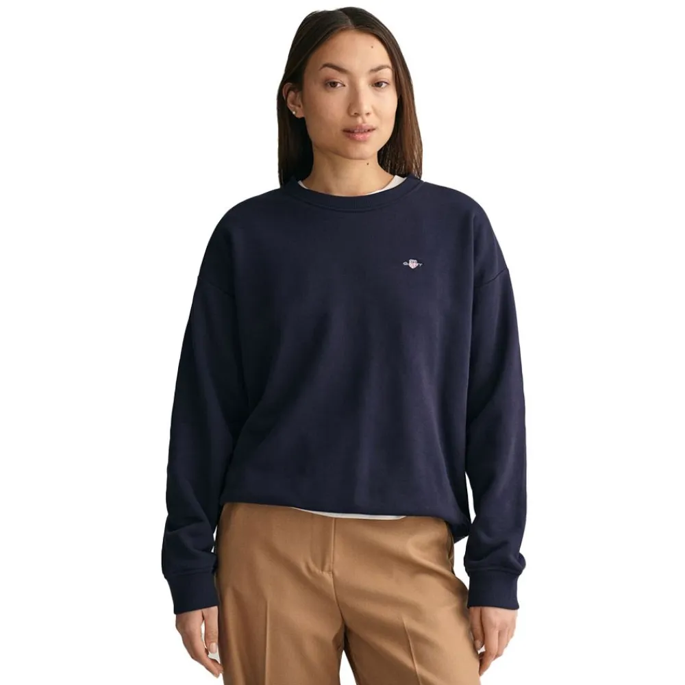 Allt Under Överdelar|Tröjor | GANT Reaxed hied Crew Neck Da