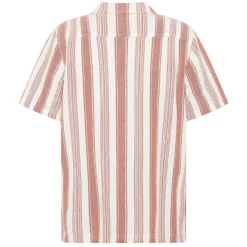 Skjortor|Allt Under Överdelar | Knowledge Cotton Reaxed Stripe short seeve shirt herr
