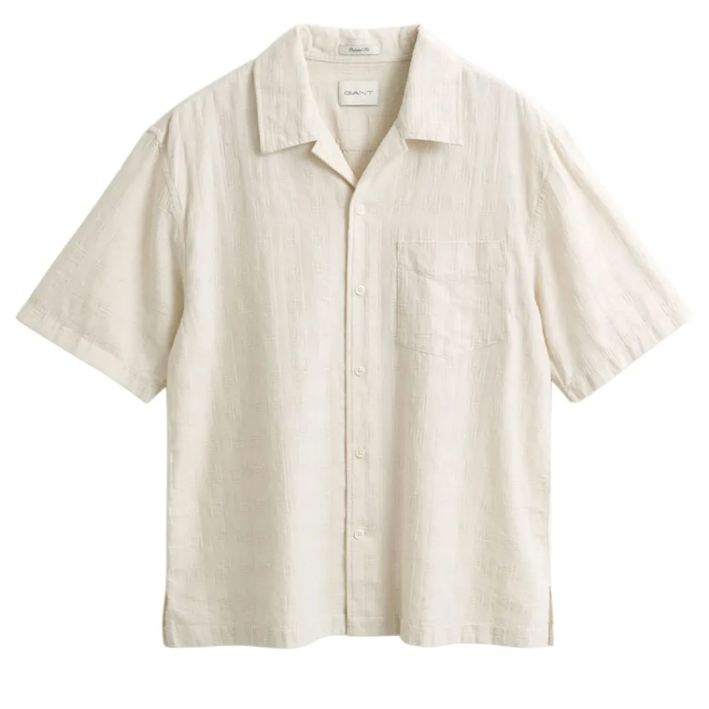 New GANT RELAXED TEXTURE CHECK SHIRT HERR