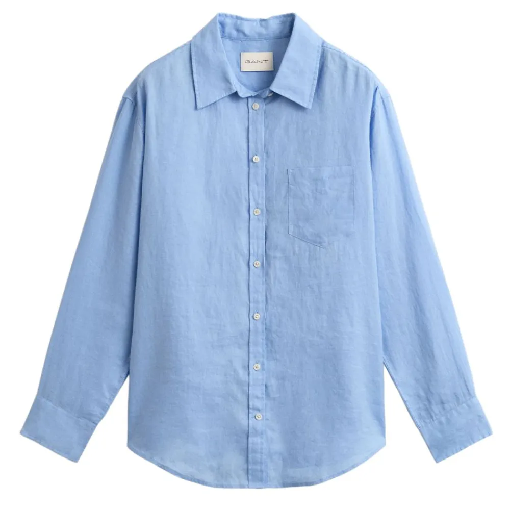 Allt Under Överdelar|Skjortor & Blusar | GANT REL LINEN LS SHIRT DAM