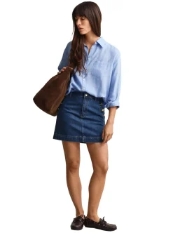 Best GANT REL LINEN LS SHIRT DAM