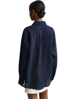 GANT REL LINEN LS SHIRT DAM