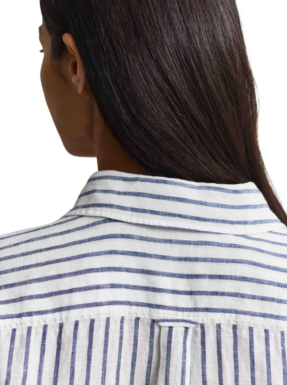 Allt Under Linnekläder|Linneskjortor & Linneblusar | GANT REL STRIPED LINEN LS SHIRT DAM