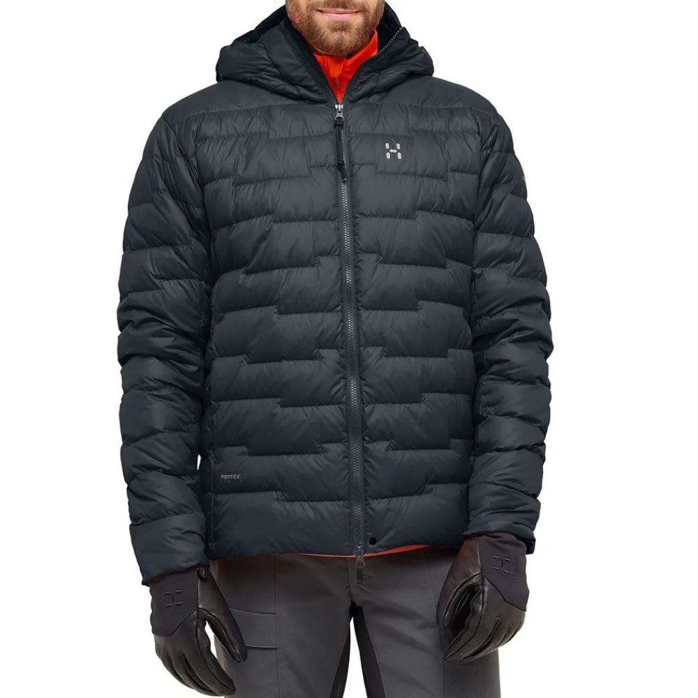 Lättviktsjackor|Allt Inom Outdoor | Haglöfs ROC Fah Down Hood Herr