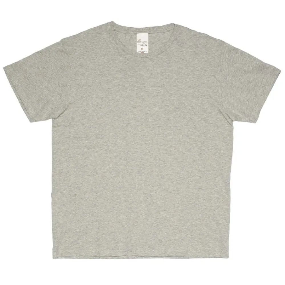 Hot Nudie Jeans Roffe Melange T-Shirt Herr
