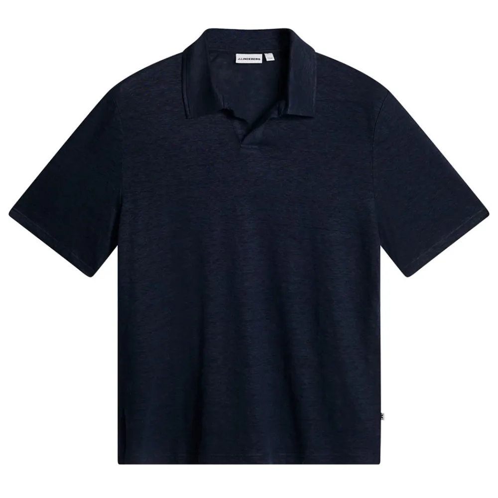 Clearance J.Lindeberg Roy Linen Polo Herr