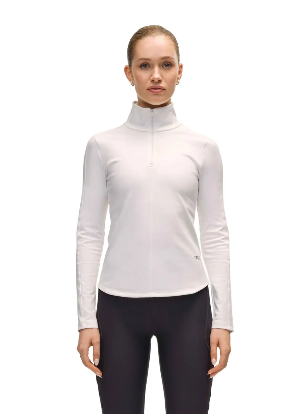Best Casall Serene Half Zip Long Sleeve dam