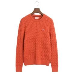 Sale GANT Shield Cotton Cable C-Neck Junior